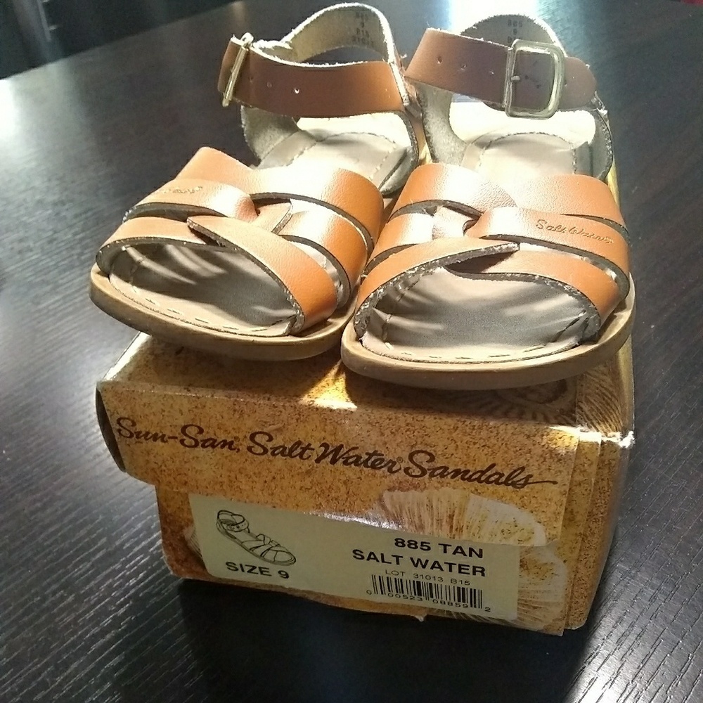 Sun-San Salt Water Sandals size 9